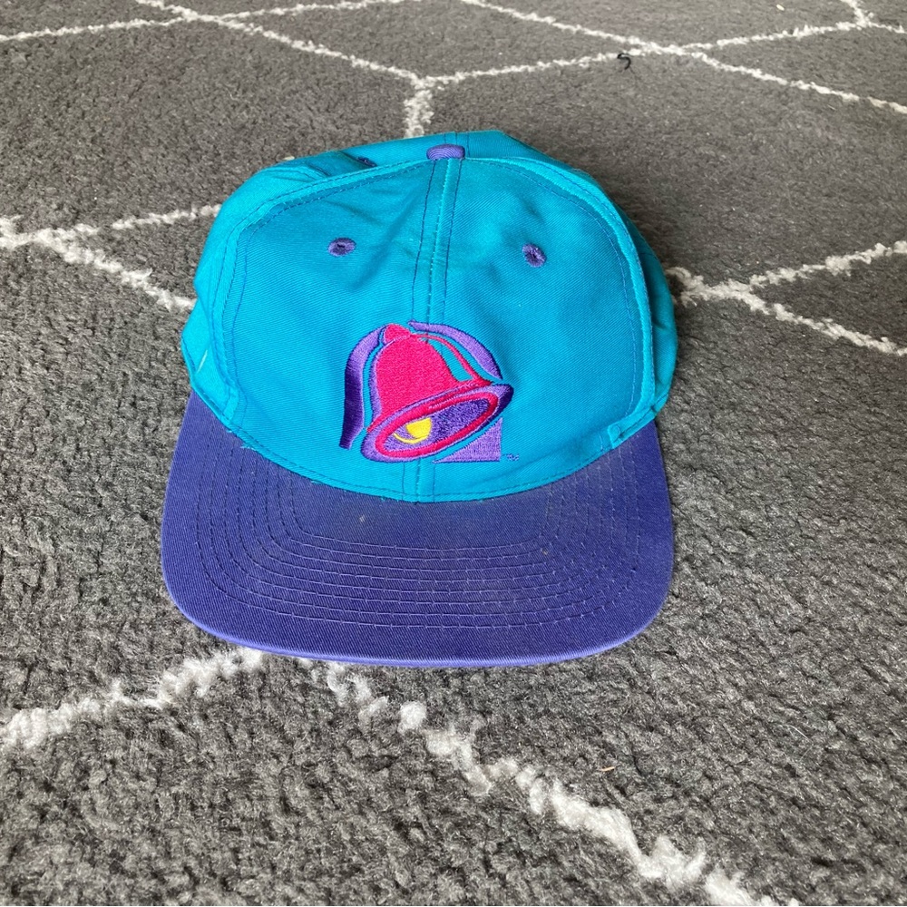 Vintage Taco Bell Hat/ Vintage SnapBack Taco Bell Hat